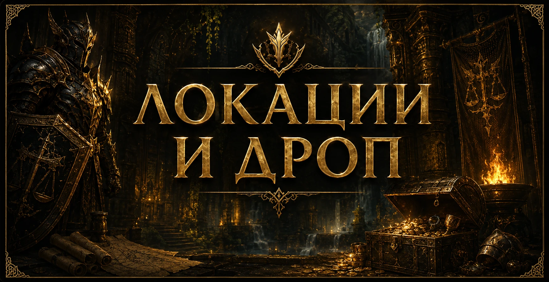 Локации и дроп